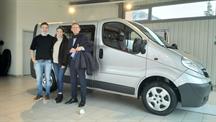 Familie Georgiou aus Winterthur mit ihrem Opel Vivaro